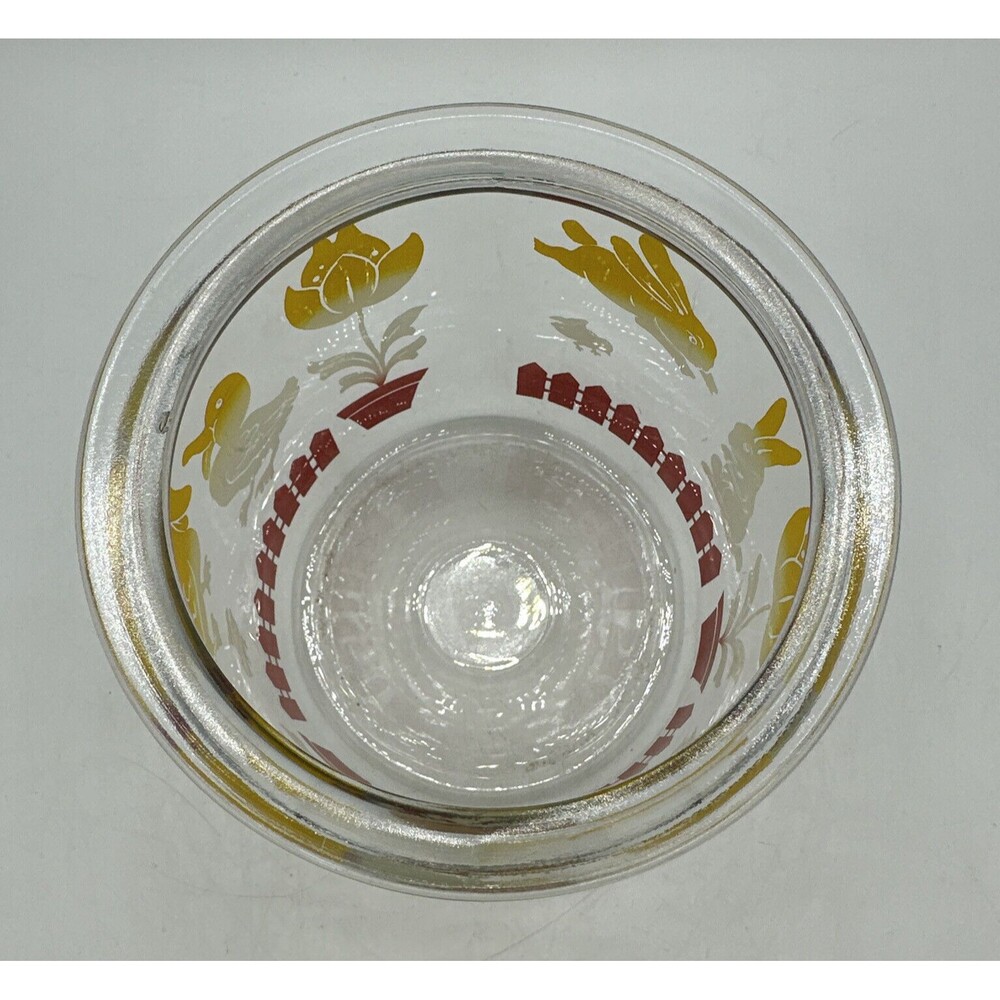 Vintage Jar Anchor Hocking Glass Biscuit Canister Storage 1940 - Picture 8 of 10